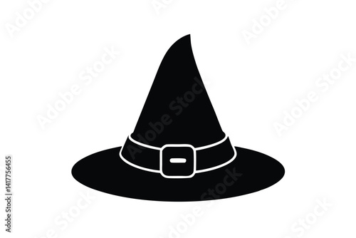 black witch hat