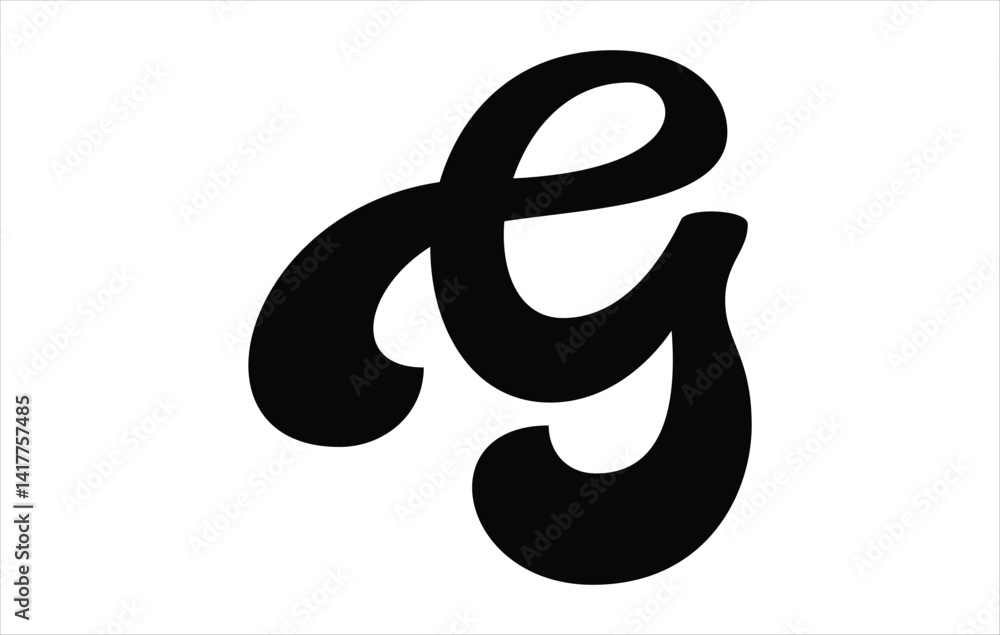 Obraz premium Elegant Letter G logo Vector Template Initial Letter G Logo Design Vector Template. Creative And Modern G logo