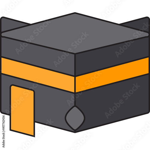Holy Place single vector illustration icon