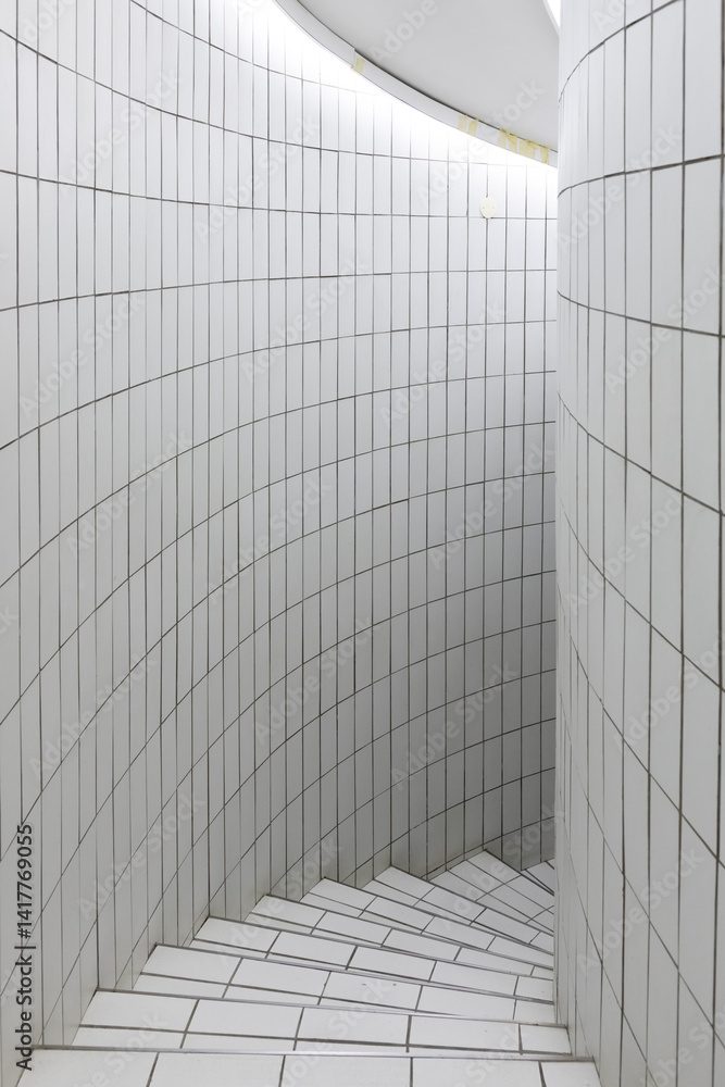 Modern staircase - contemporary clean style for interior