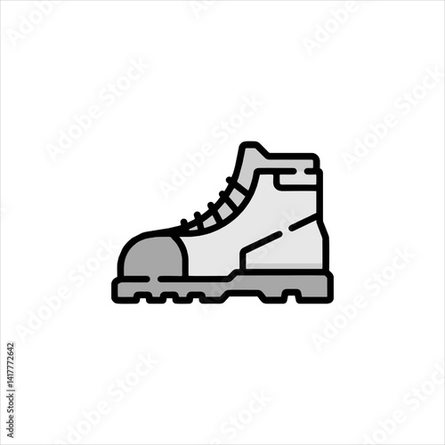 ice skate isolated on white