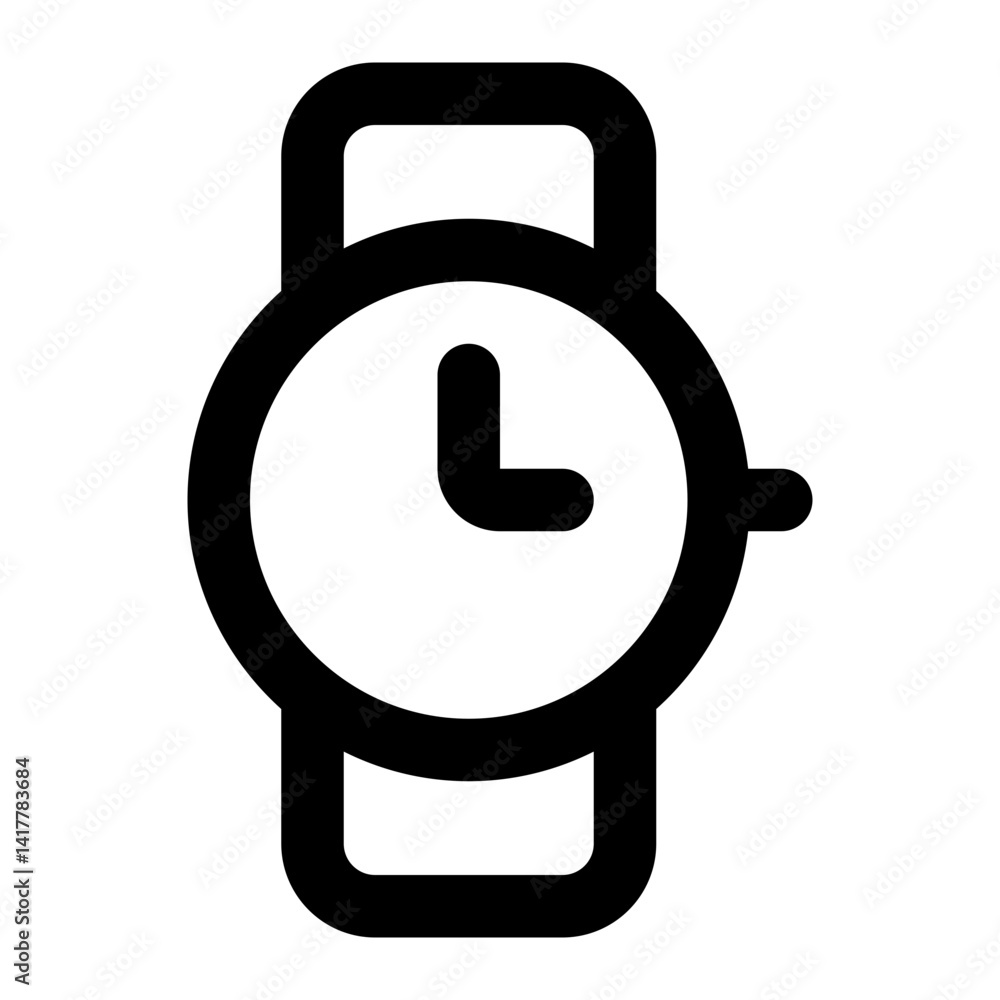 wristwacth icon for illustration wristwacth icon for illustration