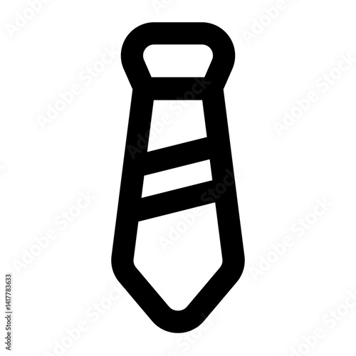 tie icon for illustration