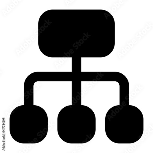 site map icon for illustration