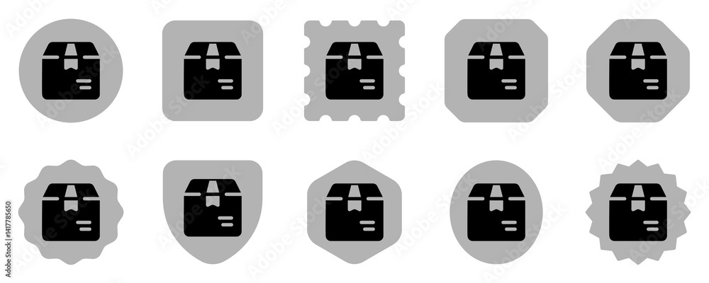 Editable package, parcel, box vector icon. Shipping, delivery, e-commerce, transport, logistics. Part of a big icon set family. Perfect for web and app interfaces, presentations, infographics, etc Editable package, parcel, box vector icon. Shipping, delivery, e-commerce, transport, logistics. Part of a big icon set family. Perfect for web and app interfaces, presentations, infographics, etc