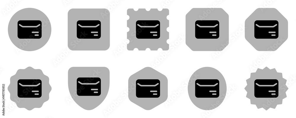 Obraz premium Editable mail, document, envelope vector icon. Shipping, delivery, e-commerce, transport, logistics. Part of a big icon set family. Perfect for web and app interfaces, presentations, infographics, etc