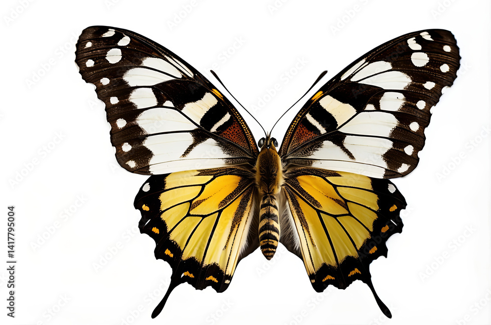Butterflies isolated on white background Butterflies isolated on white background