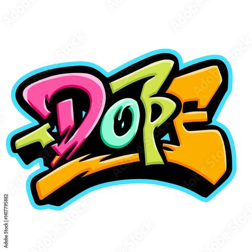 Dope graffiti art