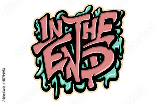 In the end typography