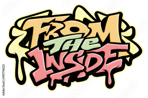 From the inside typography