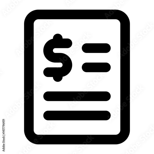 accountant icon for illustration