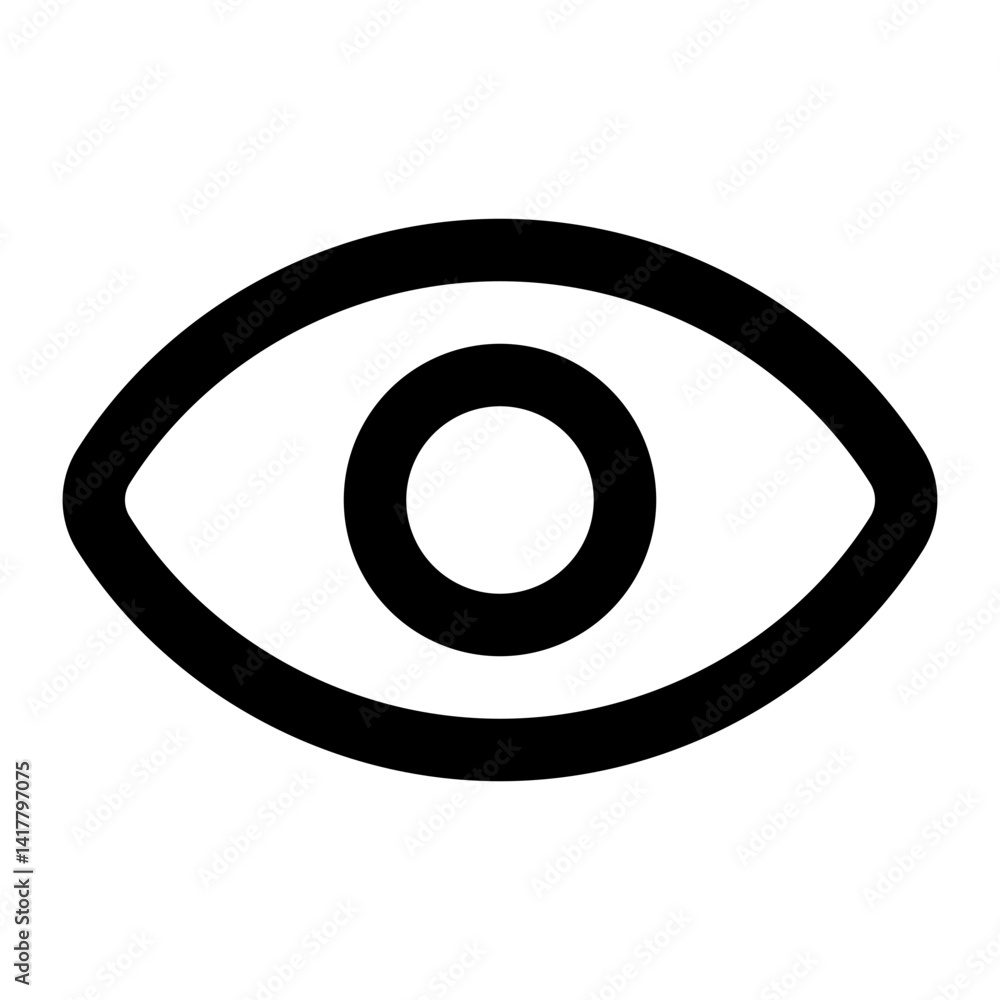 vision icon for illustration vision icon for illustration