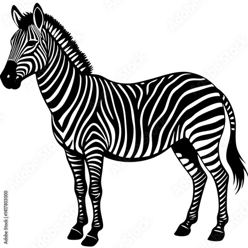 zebra vector illustration