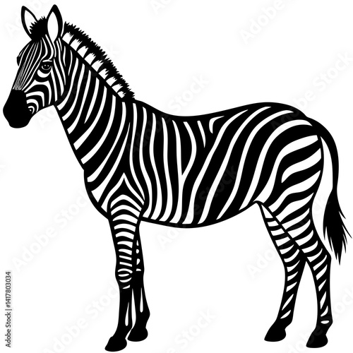 zebra vector illustration