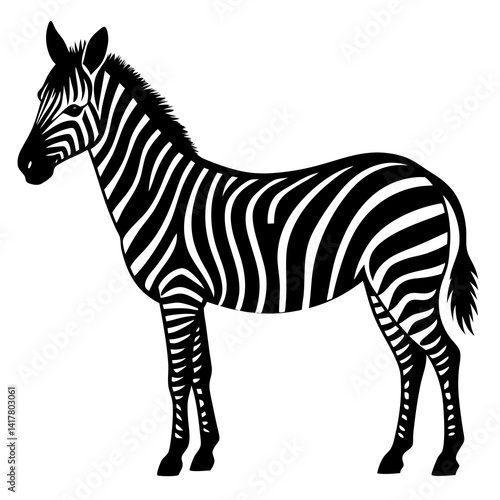 zebra vector illustration