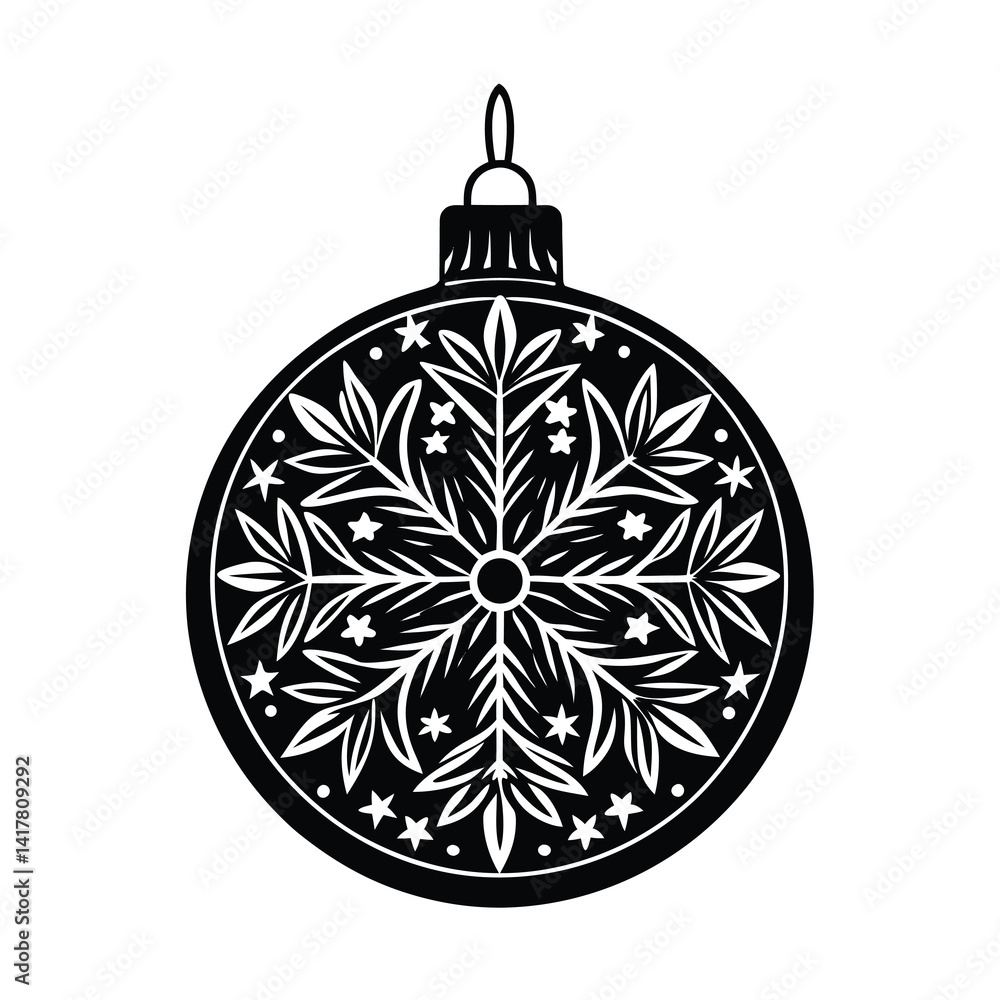 Fototapeta premium christmas tree ornament