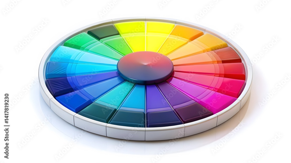 Obraz premium Color Wheel Palette