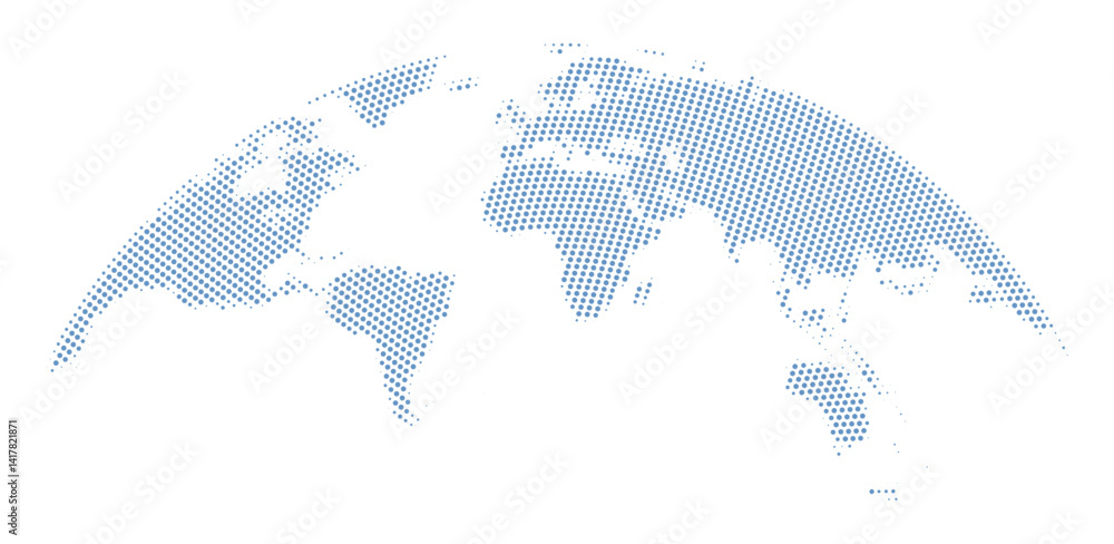 Fototapeta premium map of the world