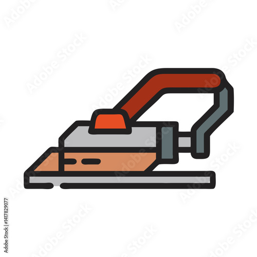 Hand plane woodworking tool for cutting wood design