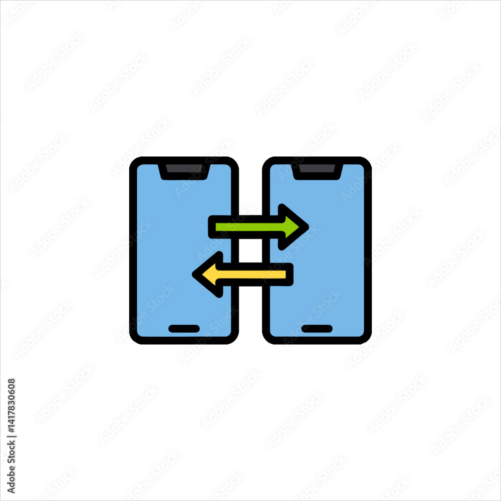 Obraz premium vector black icon