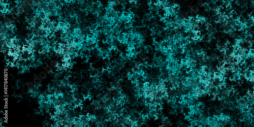 Modern green and jade colored vector illustration with complex crystalline textured design abstract vibrant turquoise fractal background. 
