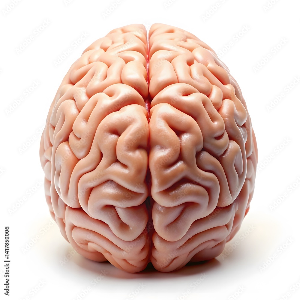 Human Brain Superior View