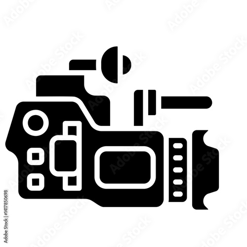 Studio Camera Glyph