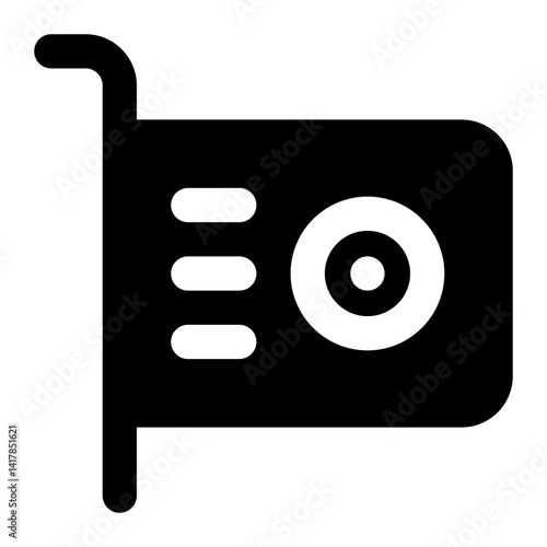 gpu icon for illustration