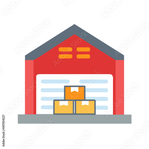  Distinctive warehousing icon design for industrial use
