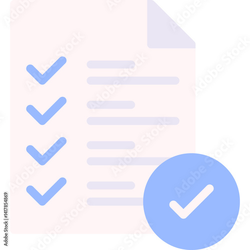 Checking free single vector illustration icon