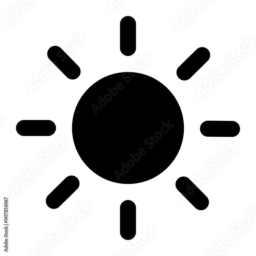bright icon for illustration