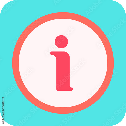 Information single vector illustration icon