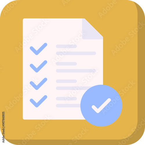 Checking free single vector illustration icon