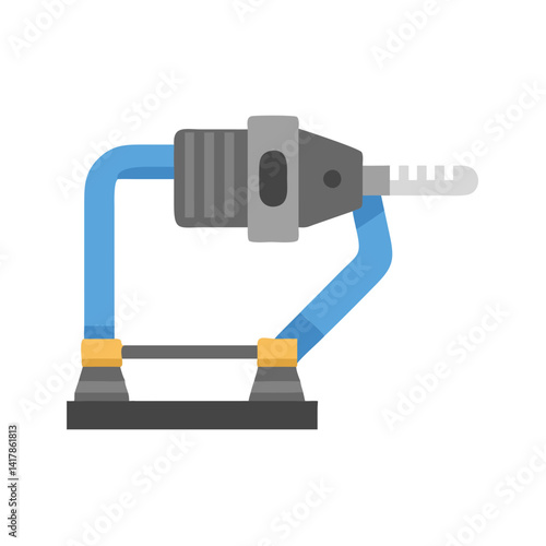  Modern rebar bender icon design for construction