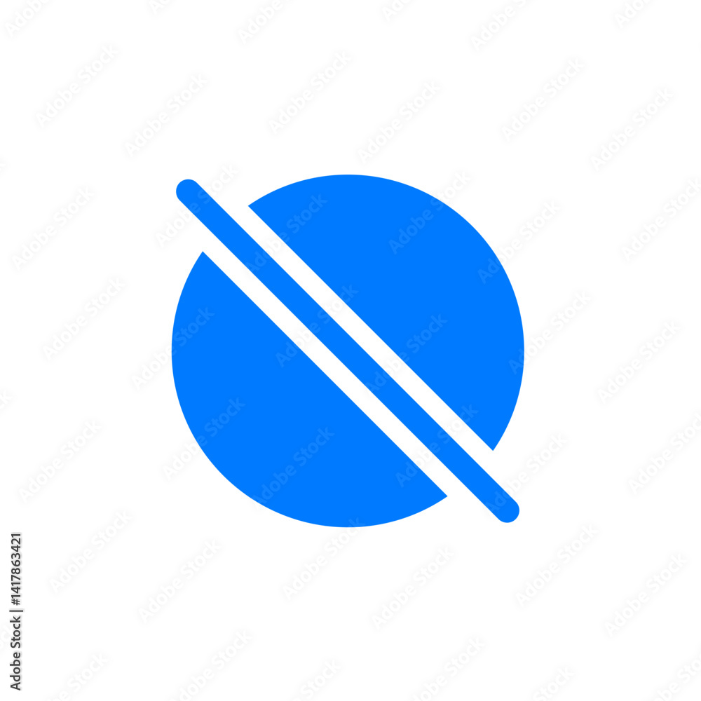 Circle Slash Filled Circle Slash Filled