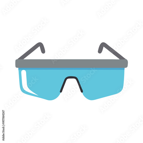  Quality safety glasses icon for industrial use