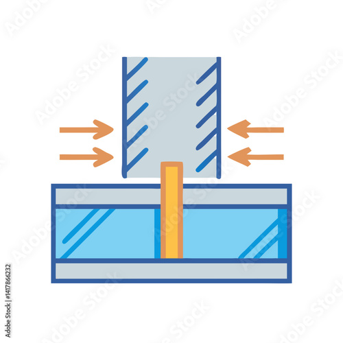 Stylish seismic reinforcement vector illustration for engineers