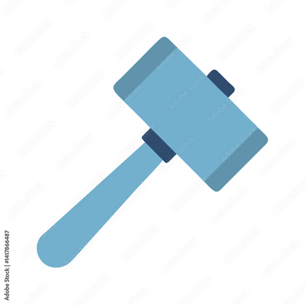 Stylish sledgehammer vector illustration for builders Stylish sledgehammer vector illustration for builders