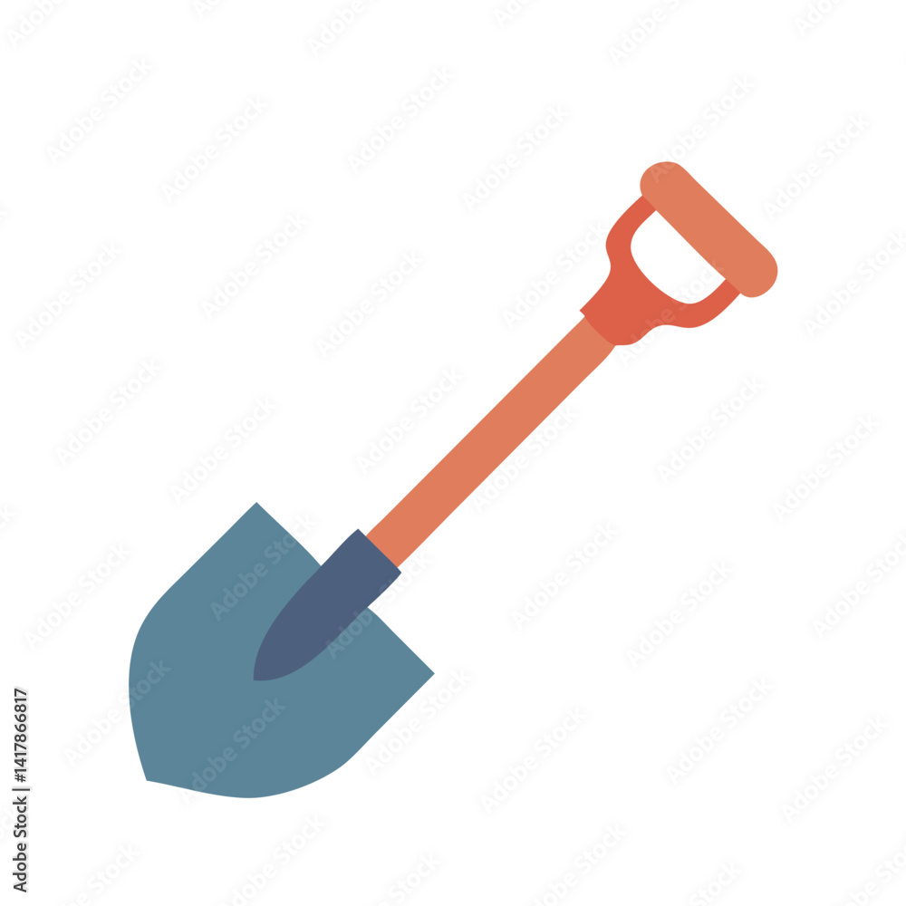Distinctive spade icon representation for various tasks Distinctive spade icon representation for various tasks