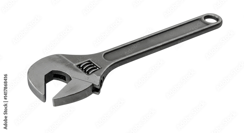 Isolated Adjustable Wrench Tool for Repair and Maintenance Isolated Adjustable Wrench Tool for Repair and Maintenance