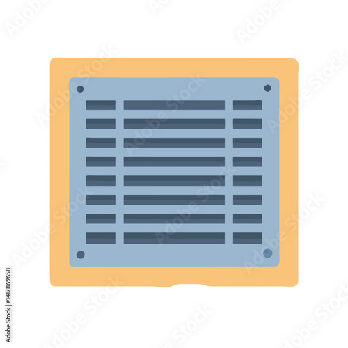  Stylish Ventilation Grille Icon for Interiors