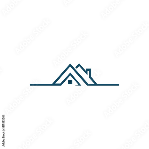 Property Logo Template Property Logo Sale Vector