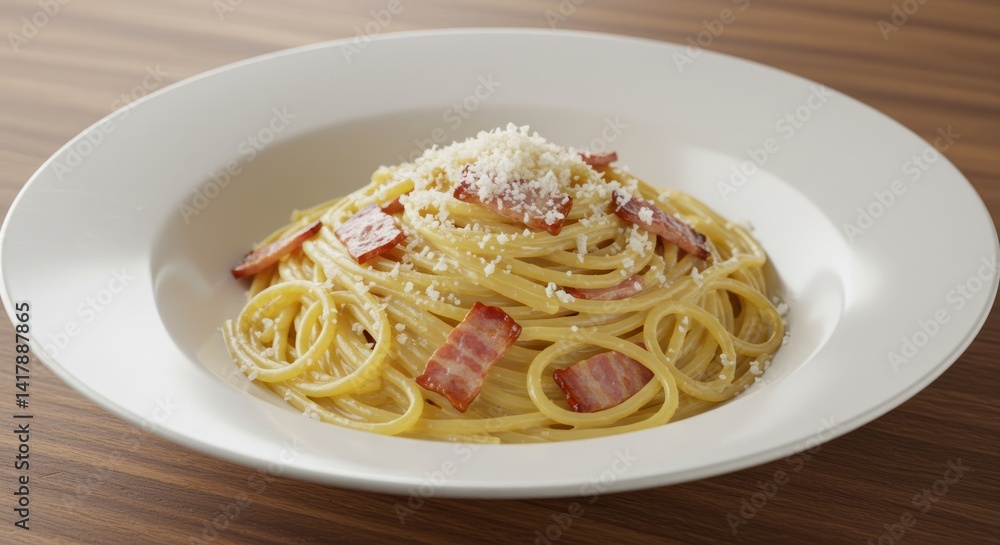 Spaghetti Carbonara Photo Spaghetti Carbonara Photo