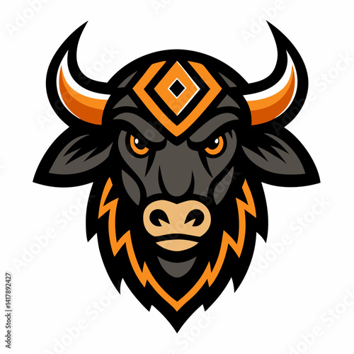bull head vector