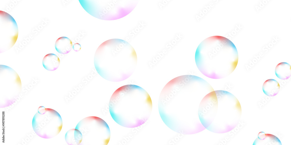 Abstract white background with colorful gradient circle. Modern abstract white bubble background . seamless and retro pattern technology and business concept . background for report and project prese Abstract white background with colorful gradient circle. Modern abstract white bubble background . seamless and retro pattern technology and business concept . background for report and project prese