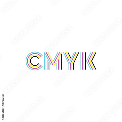 220 alphabet word letter educational logo C M Y K color