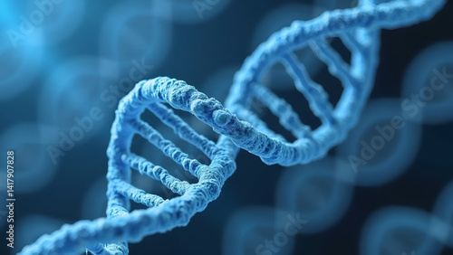 3D Rendering of Human or Embryonic Stem Cell Under Microscope – Medical Concept
