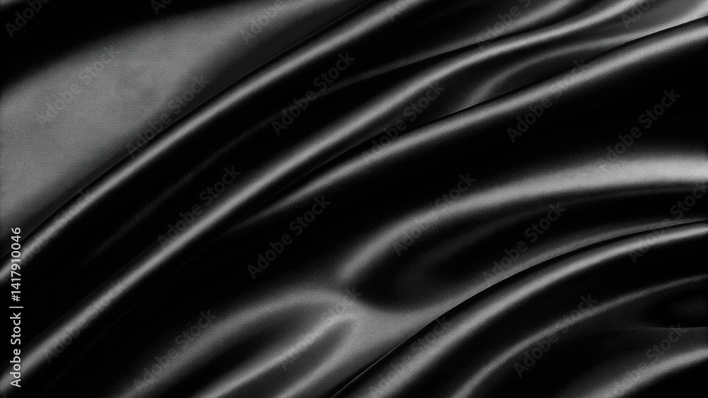 Obraz premium Abstract background luxury cloth or liquid wave or wavy folds of grunge silk texture satin velvet material or luxurious christmas background or elegant wallpaper design, background elegant, shiny