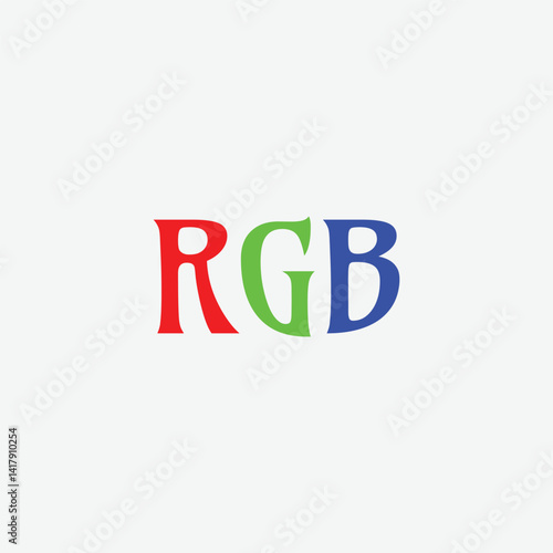 211 alphabet word letter educational logo R G B color