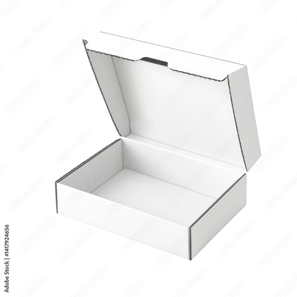Blank Product Box Mockup With... on a transparent background Blank Product Box Mockup With... on a transparent background